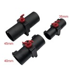 High Quality RJX Aluminum 35mm 40mm 45mm Carbon Tube Connector Round Folding Arm Clamp Fixture for Agricultural Drone